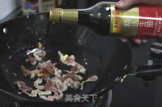 豉香木须肉的做法步骤:4
