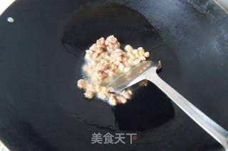 莴笋玉米炒肉丁的做法步骤:5