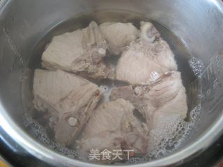 排骨菠菜汤的做法步骤:4