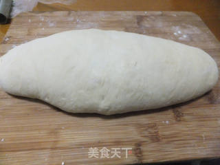 四股辫子面包的做法步骤:2