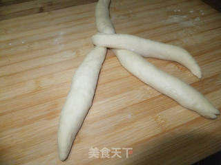四股辫子面包的做法步骤:7