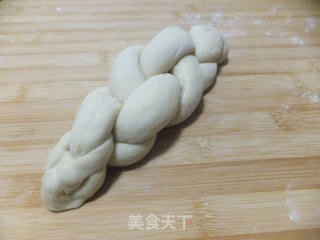 四股辫子面包的做法步骤:8