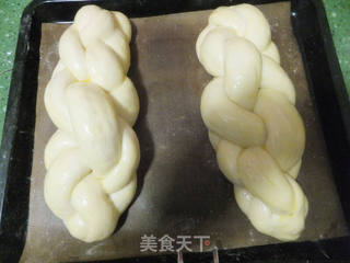 四股辫子面包的做法步骤:9