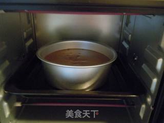可可戚风的做法步骤:12
