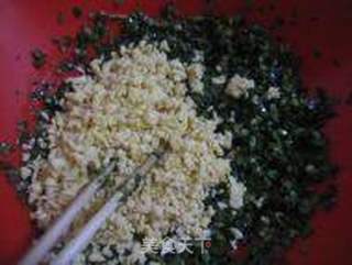 韭菜鸡蛋饺子的做法步骤:6