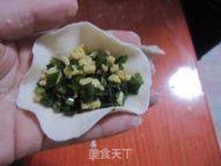 韭菜鸡蛋饺子的做法步骤:9