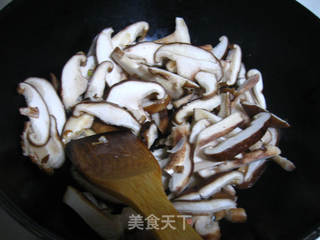 香菇油菜的做法步骤:8