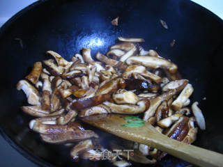 香菇油菜的做法步骤:9