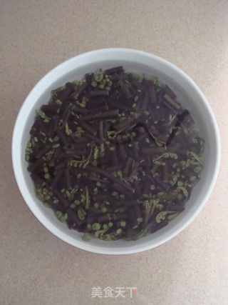 让不起眼的野菜华丽变身——花开富贵的做法步骤:4