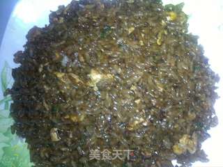 打油卖油版香软弹的“酱油炒饭”的做法步骤:3