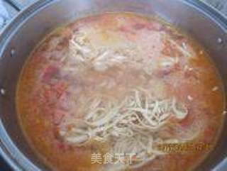 西红柿鸡蛋面的做法步骤:4