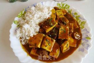 超级懒人版—快手咖喱豆腐的做法步骤:10