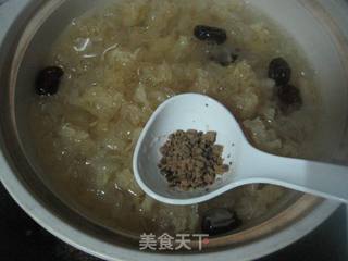 红糖皂角羹的做法步骤:5
