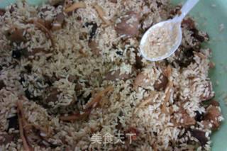香菇肉粽的做法步骤:3