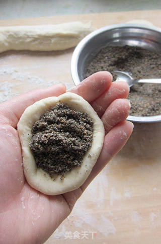 春游的小提篮—— 芝麻红枣饼~的做法步骤:9