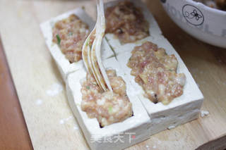 酿豆腐的做法步骤:4