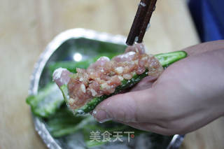酿青椒的做法步骤：5