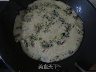 青椒洋葱鸡蛋饼的做法步骤：5