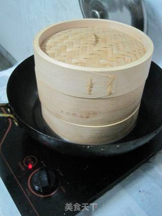 紫薯开花馒头的做法步骤:8