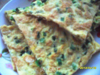 鸡蛋饼的做法步骤:9