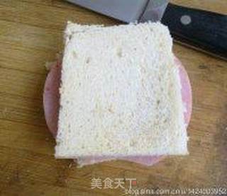 火腿三明治的做法步骤:5