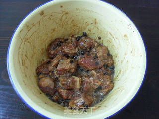 豆豉蒸排骨饭的做法步骤:3