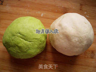 柳纹糖果包----一款最有四月味道的减肥包子的做法步骤:5