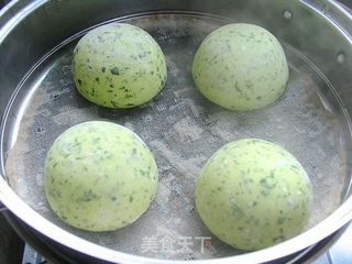 馒头也野菜——苜蓿馒头的做法步骤:9
