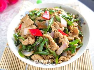 家常风味小炒肉的做法步骤:17