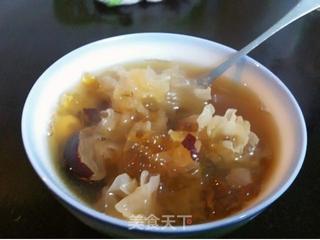 桃脂银耳羹的做法步骤:6
