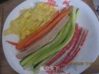 紫菜包饭的做法步骤:4