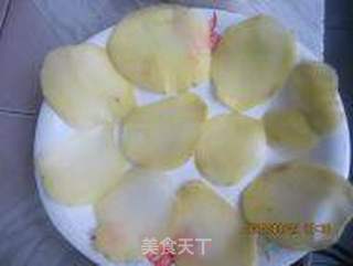 无油健康烤薯片--10分钟搞定休闲小零食的做法步骤:5