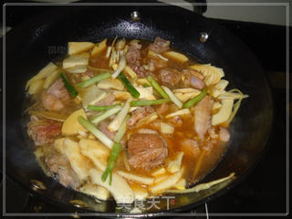 冬笋焖鸭肉的做法步骤:7