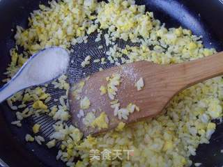 蛋炒饭的做法步骤:4
