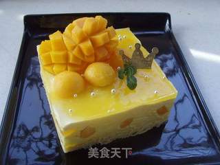 芒果冻芝士的做法步骤:17