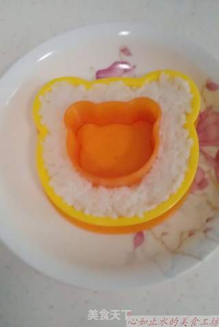 快乐巧虎饭的做法步骤:2