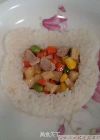 快乐巧虎饭的做法步骤:3