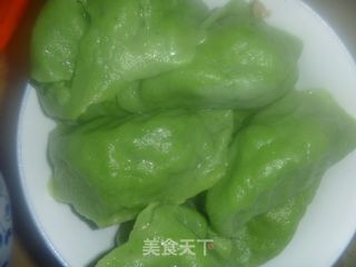 不一样的色彩~菠菜面韭菜鸡蛋馅水饺的做法步骤：5