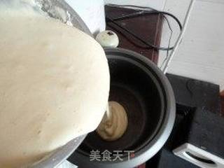 电饭锅版--蜂蜜海绵蛋糕的做法步骤:12