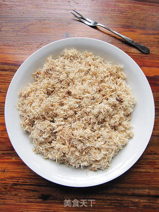 海苔肉松面包卷准备篇之一:DIY原味肉松的做法步骤:9