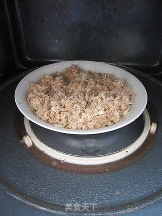 海苔肉松面包卷准备篇之一:DIY原味肉松的做法步骤:10