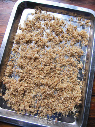 海苔肉松面包卷准备篇之一:DIY原味肉松的做法步骤:12