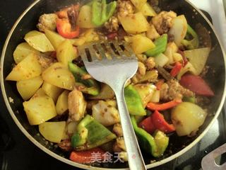 大盘鸡的做法步骤：6