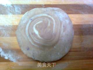 怪味紫薯酥饼——第一次用平底锅做的酥饼的做法步骤:13