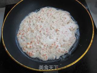 虾米胡萝卜饼的做法步骤:9