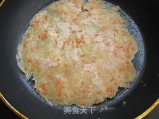 虾米胡萝卜饼的做法步骤:11