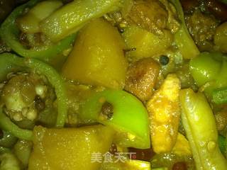 鸡肉乱炖的做法步骤:8