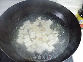 青菜瑶柱豆腐汤的做法步骤:8