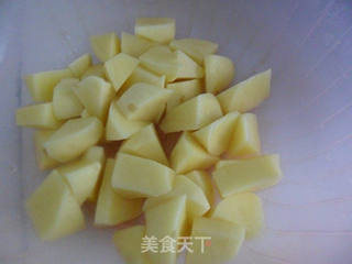 干鱼炖土豆的做法步骤:2