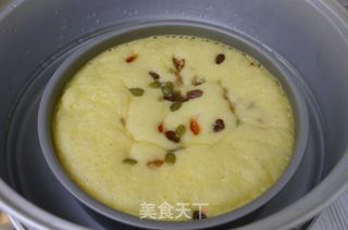 改良版玉米面发糕的做法步骤：8